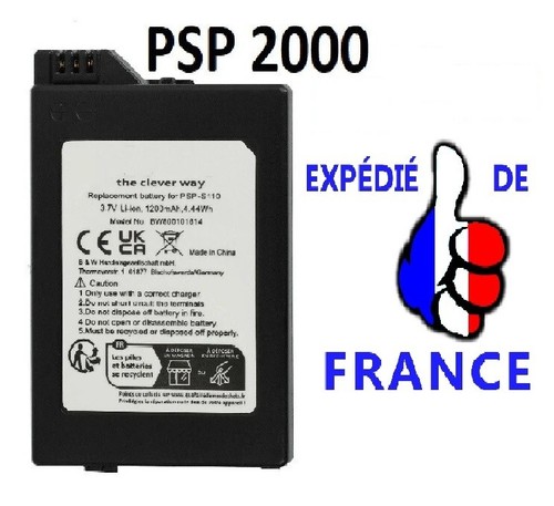 Batterie pour sony psp - pour, 2000