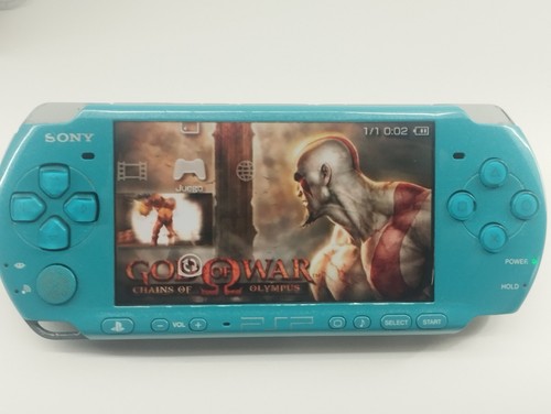 Sony psp 3000 3004 turquoise - psp,