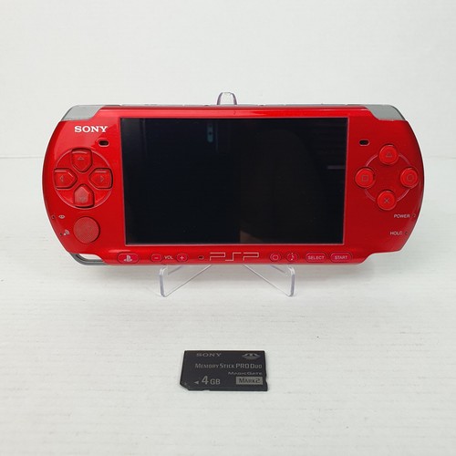 Sony psp 3004 radiant - radiant, red